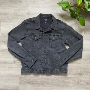 GAP Men’s Black Denim Jean Jacket